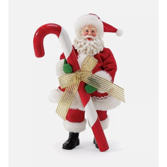 Department 56 Possible Dreams Clothtique Santa's Cane 6010193 - New with Box - Picture 1 of 4